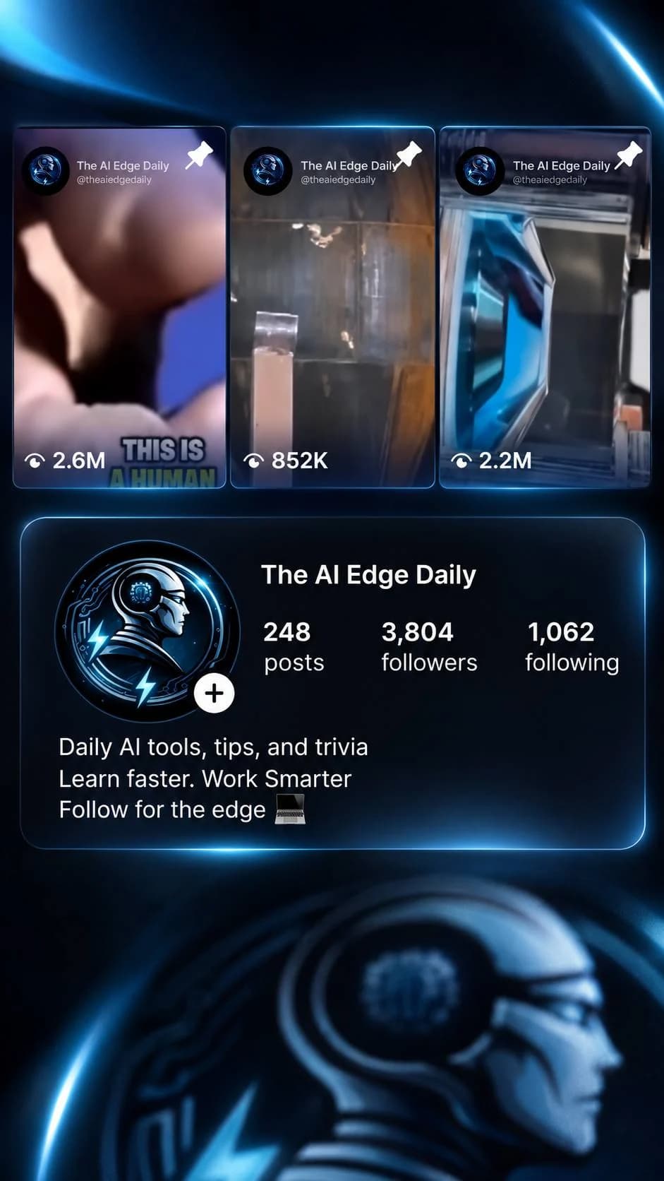 Reach beyond the follow for The AI Edge Daily